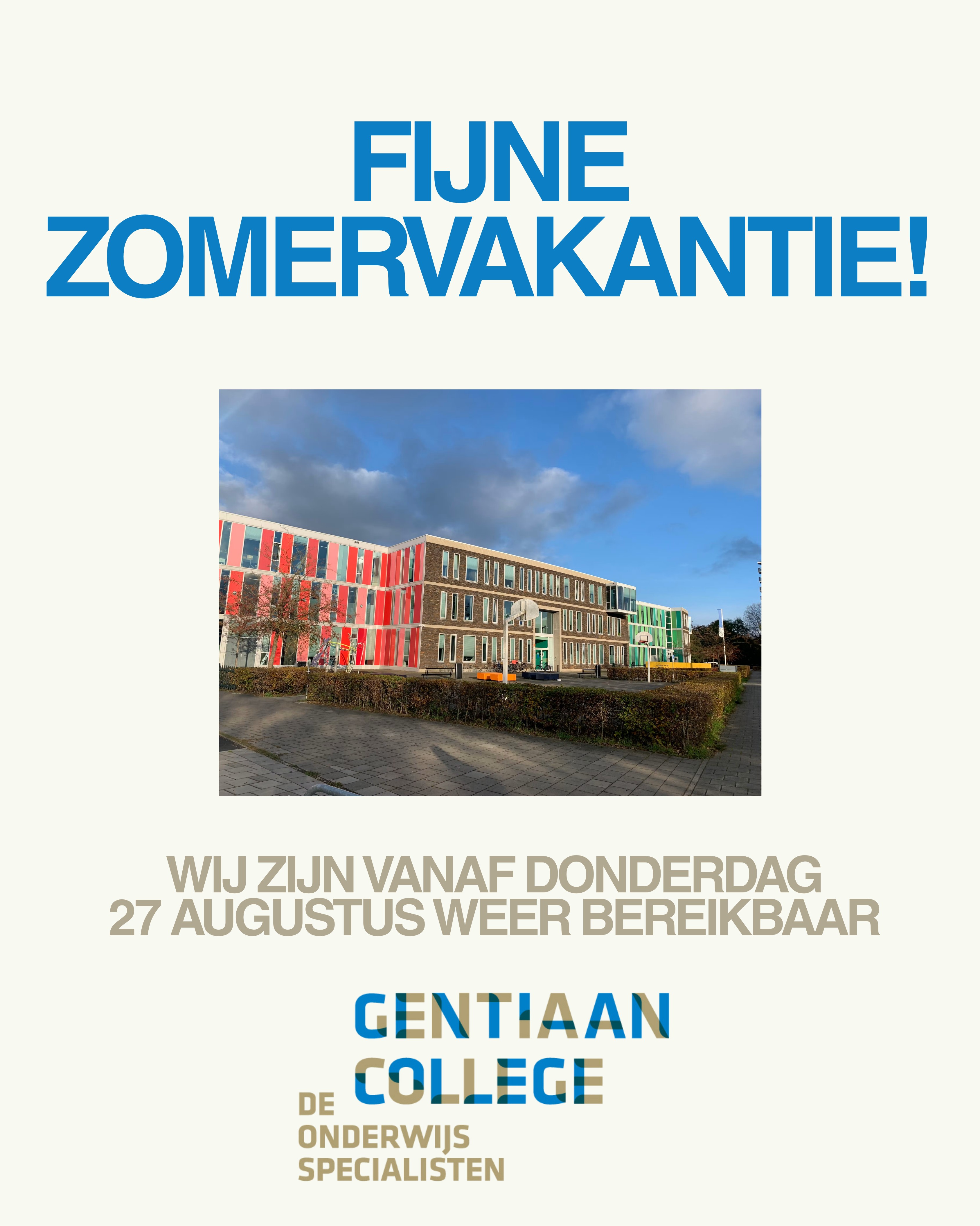 Vakantie!